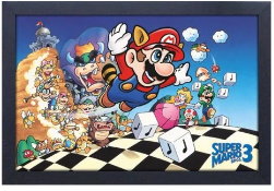 Cadre / Framed - Super Mario Bros 3